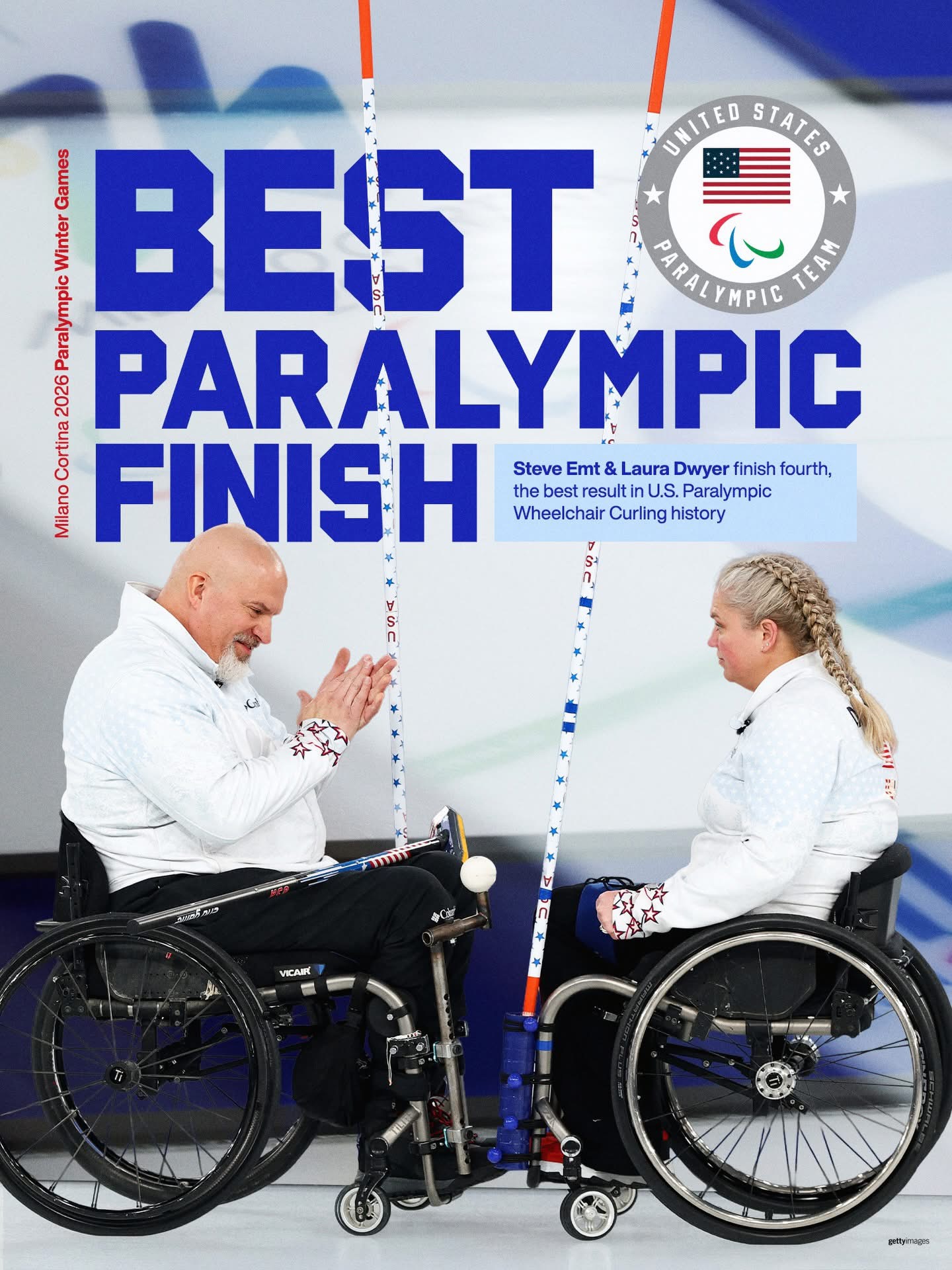 Steve Emt at the Milano Cortina 2026 Paralympic Winter Games